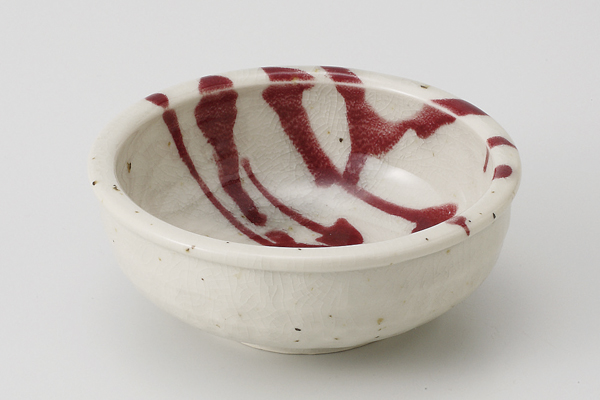 【廃番】辰砂散らし 玉渕4.0小鉢