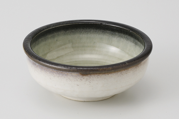 【廃番】均窯グリーン 玉渕4.0小鉢