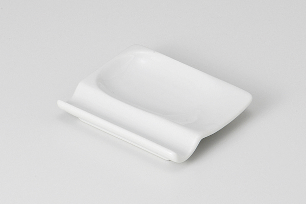 白 スプーンレスト