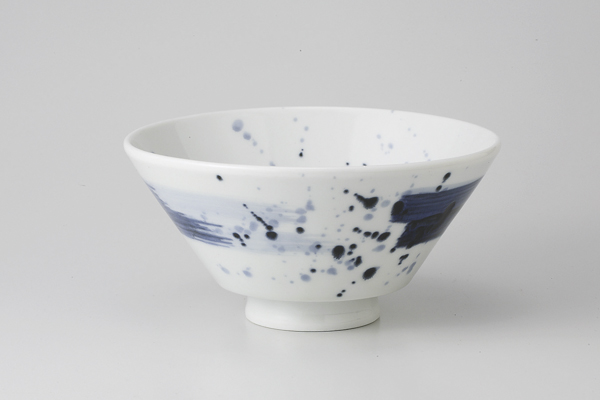 呉須荒刷毛 深口めん丼