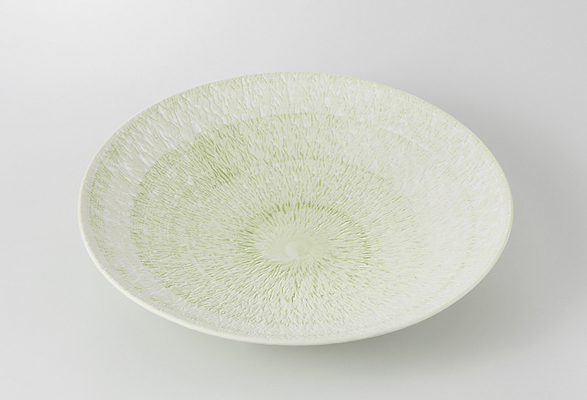 萌黄化粧 トチリ深皿