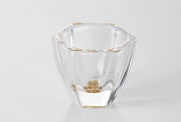 【廃番】アミューズ金彩 六角小付