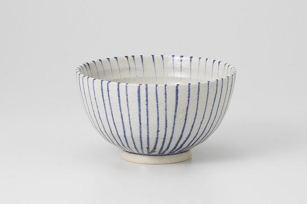 【廃番】藍十草 茶碗