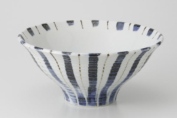 染付二色十草 7.0反丼