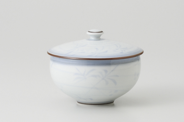 内外草花 蓋付汲出