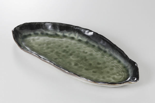 均窯グリン 木の葉皿