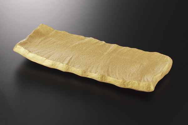 黄金石 岩肌まな板皿