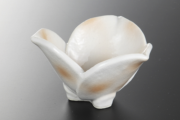 御本化粧 三ツ葉型小鉢