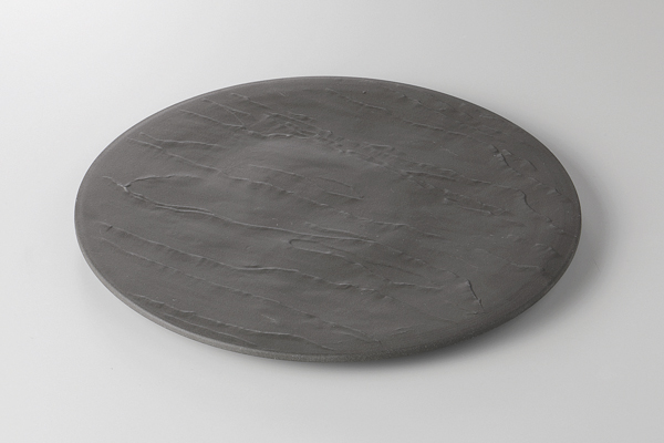 炭化 石面前菜皿