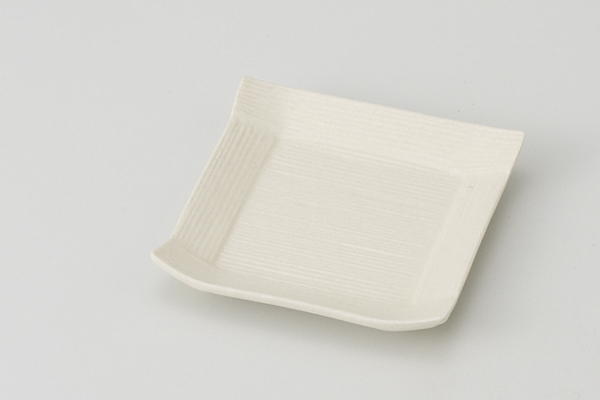 白 こより皿(小)