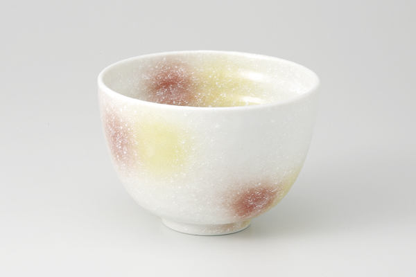 パステル水玉 多用碗ピンク