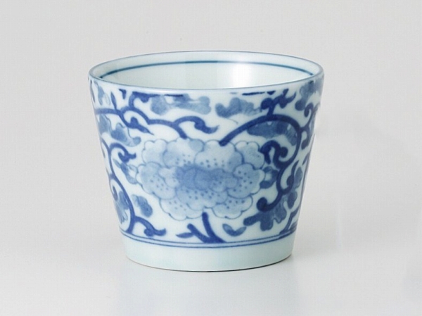 【廃番】藍染唐草 そば千代口