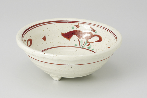 花絵 玉渕三ツ足小鉢