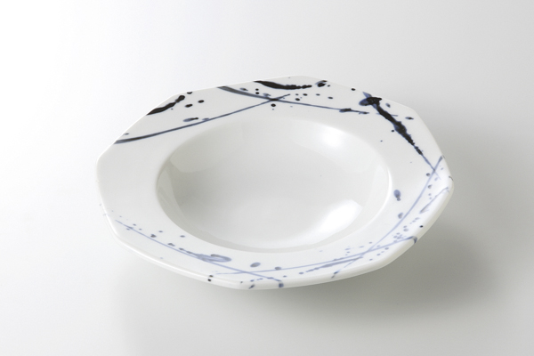 ゴス散らし 八角前菜皿