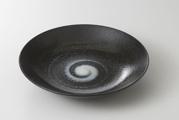 星雲(黒) 7.5丸多用皿