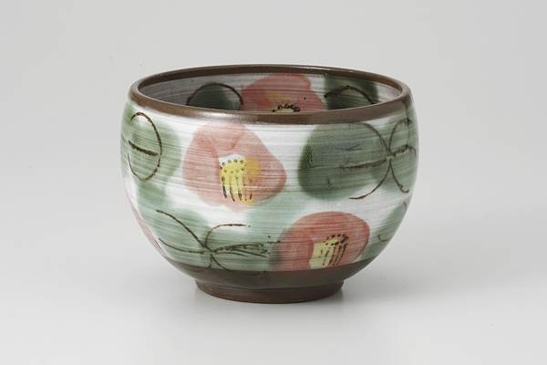 刷毛椿(赤) 丸碗