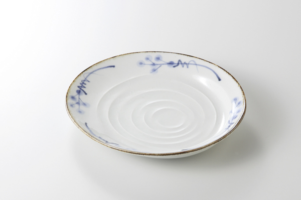 渕錆ゴス唐草 波紋向付