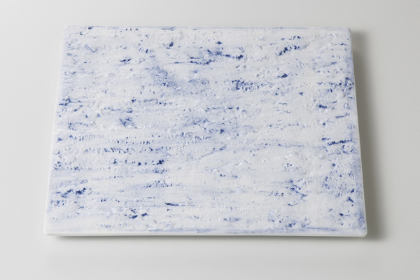 空 石肌正角皿(中)