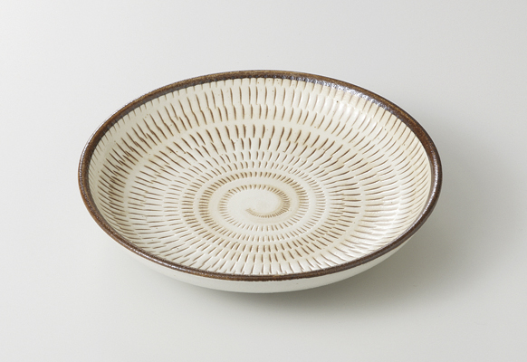 民芸トチリ 玉渕3.5皿