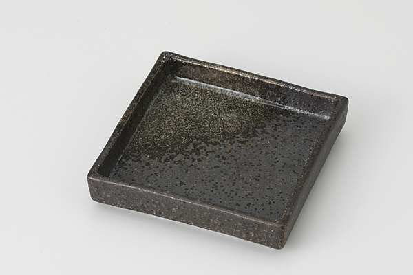 【廃番】伊賀 切立角小皿