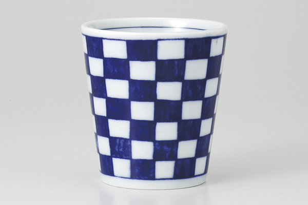 市松染 反カップ