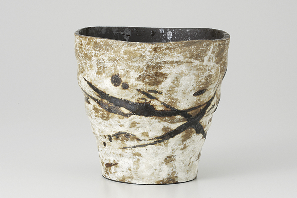 かいらぎ金釉 ろくべえカップ