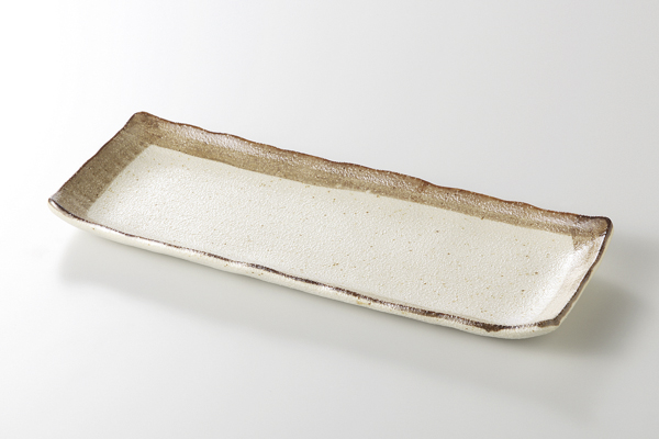 渕茶砂うのふ 長角皿