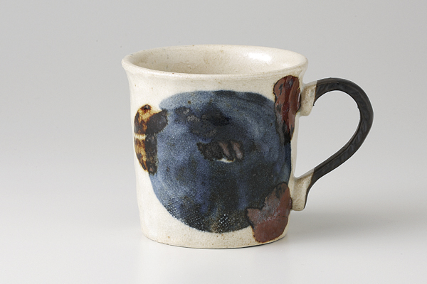 【廃番】大輪つばき(青) マグカップ