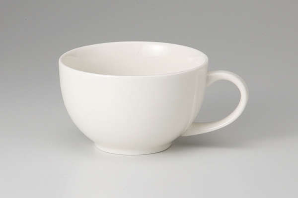 アイボリー 丸型スープカップ