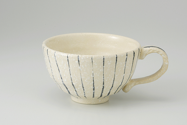 【廃番】藍十草 スープカップ