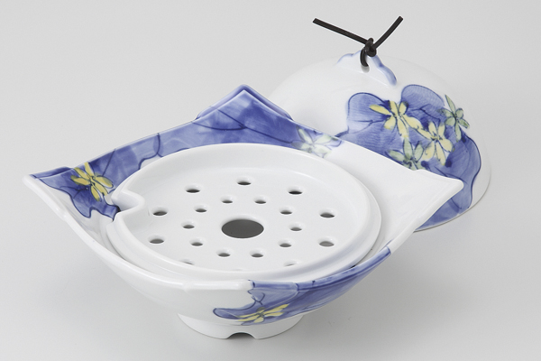 染付つわぶき 目皿