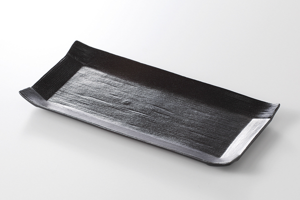 漆黒 こより焼物皿