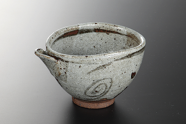砂唐津錆ウズ 片口鉢