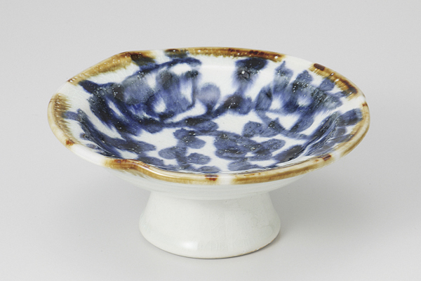 【廃番】安南唐草 高台皿