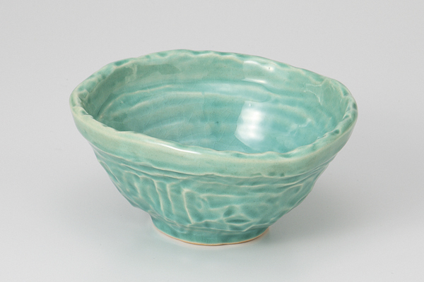 トルコ貫入 おにぎり小鉢