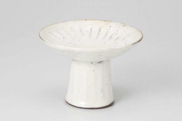 粉引 削ぎ高台皿(小)