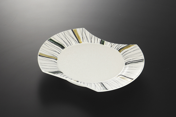 弥七田 両切九寸皿