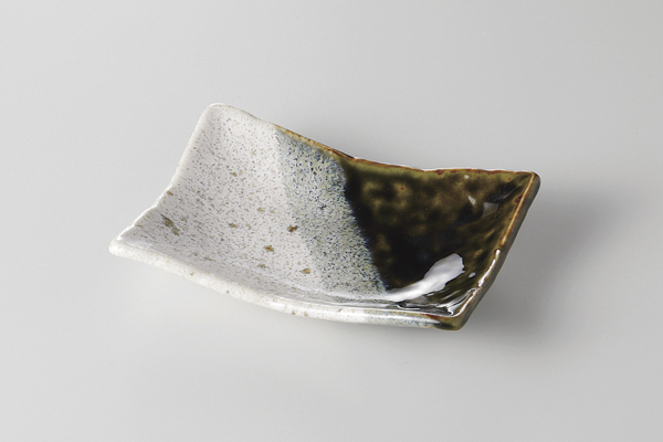 織部ヌリ分 長角皿(小)