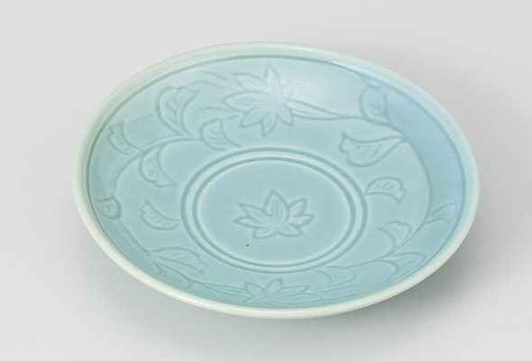 トルコ つゆ草小皿