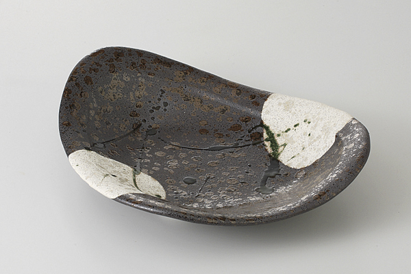 かいらぎ流し 三角盛皿