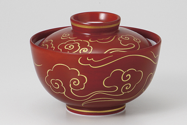 朱巻瑞雲 小煮物碗