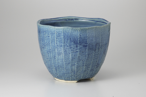 【廃番】荒土トルコ青 ワインクーラー