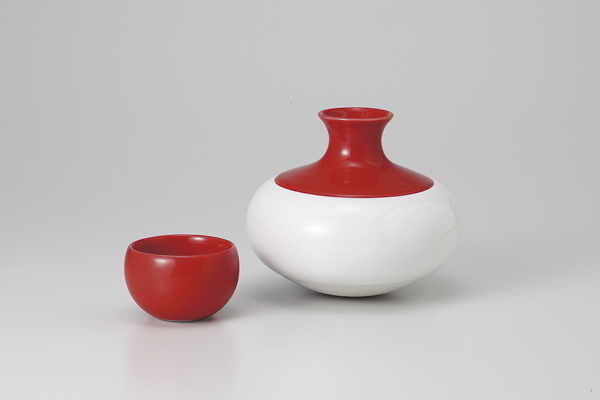 赤釉 ＫＯＧＡＭＯ徳利
