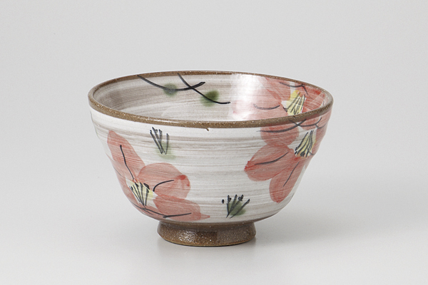 紅山茶花 茶碗