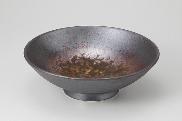 火色釉彩 8寸盛鉢