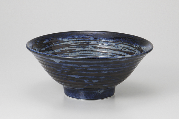 【廃番】刷毛巻紺 6.5反丼