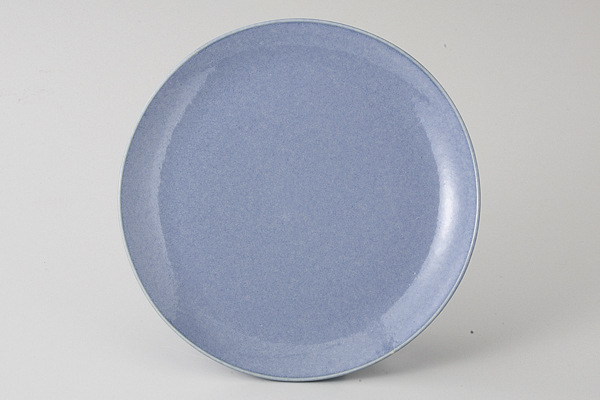 【廃番】スモークブルー ８吋プレート