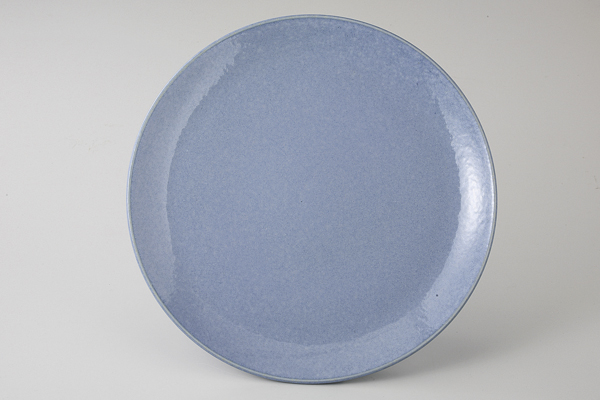 【廃番】スモークブルー 11吋プレート