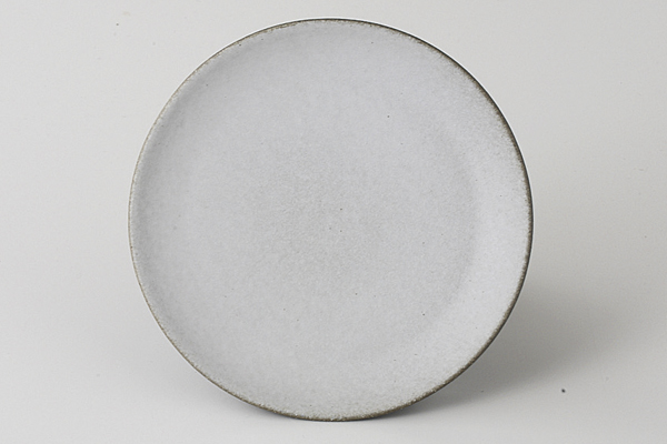 炭化土塗分(グレー) 丸プレートＳ