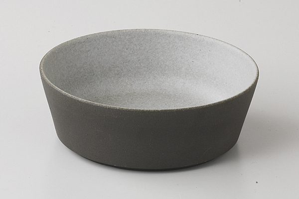 炭化土塗分(グレー) 浅ボール